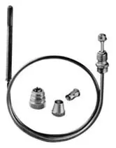 Robertshaw 1980-024 24 Thermocouple 25 to 30 mV Copper/Nickel Alloy Element Stainless Steel Jacket Authentic