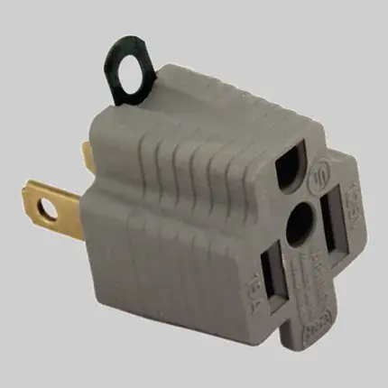 Special Offer Devco ED419 Ground Plug Adapter 15A 125V