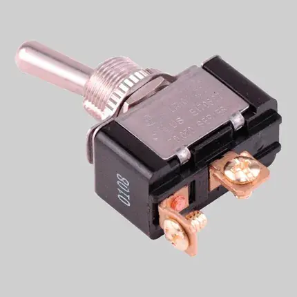 Diversitech ED494 Metal Bat Handle Switch, DPDT On-Off-On Final Sale