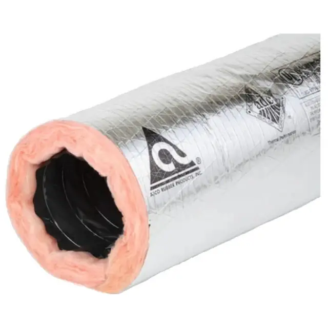 Atco 13102420 Flexible Air Duct R8 20 in x 25 Feet Crafted