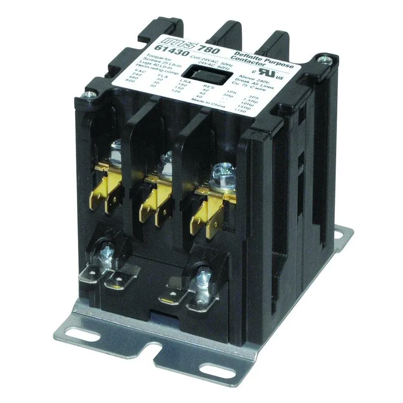MARS 61432 30A 3-Pole Contactor with Screw Type Termination 208/240V Hot Picks