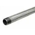 Mueller 398010 1/2 x 24 in. Galvanized Pipe Nipple Premium