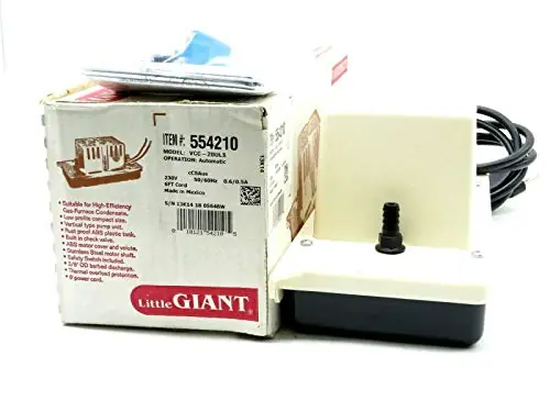 Little Giant VCC-20ULS Pump Condensate Multicolored Low Profile Bargain