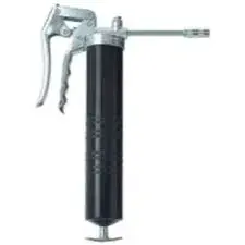 Plews PLEWS Pistol Grease Gun Standard Duty w/Pipe & 12 in. Flex Hose Luxury