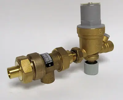 New Arrival Caleffi 573009A AutoFill 1/2 in Brass Sweat x NPT Backflow Preventer