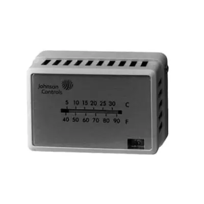 Johnson Controls T-4002-201 Single Temperature High Volume Output Thermostat, 2 Pipes, Direct Action, 5/32 in Barb Air Connection Exclusive Offer