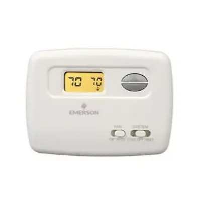 Grab Now White-Rodgers 1F78-144 Non-Programmable Thermostat 24 Volt or Millivolt system Horizontal