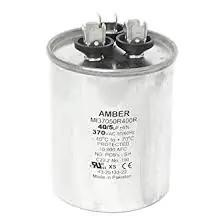 Rheem 43-25133-22 Capacitor Dual Round 40/5 MFD 370VAC Shop Now