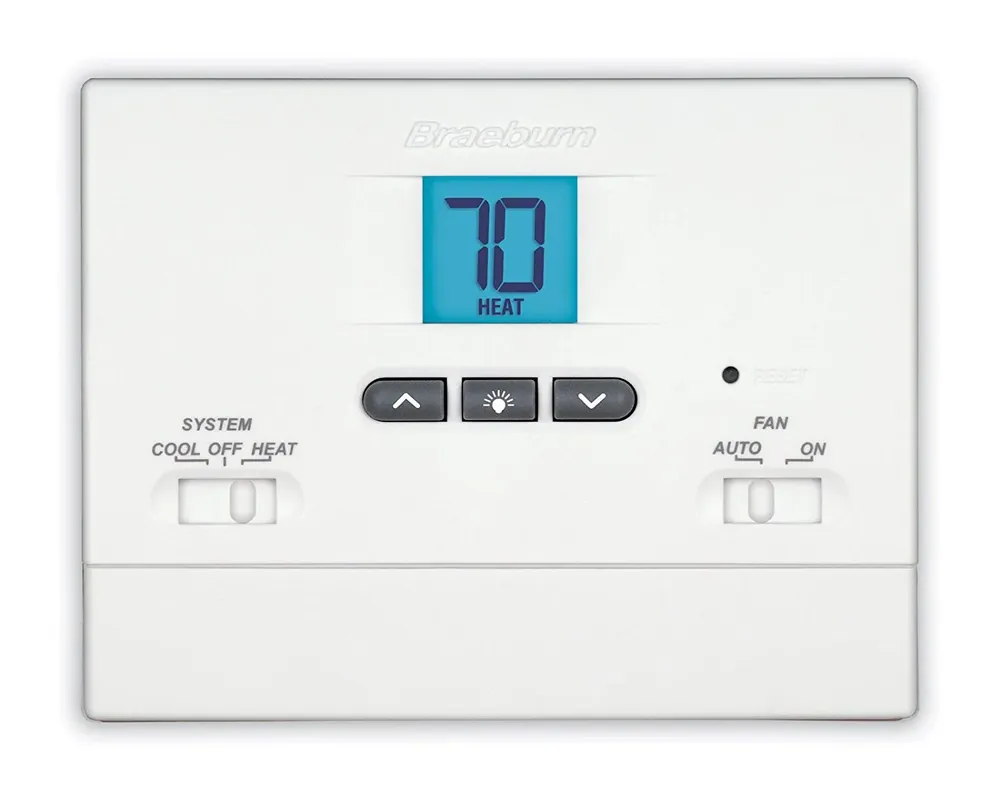 Best Price Braeburn 1000NC Thermostat Value Non-Programmable 1H/1C