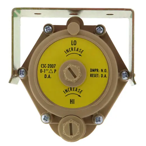 KMC Controls CSC-2007 Reset Volume Controller Direct Acting Brand New