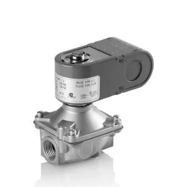 Asco K3A672U Aluminum Body High Pressure Pilot Operated Fuel Gas Shutoff Valve 1-1/4 Pipe Size 2-Way Normally Closed Nitrile Butylene Sealing 1.75 Orifice 23 Cv Flow 120V 60 Hz 110V 50 Hz Same Day Shipping