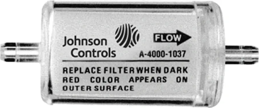 Johnson Controls A-4000-1037 Oil Filter, Inline 1/4 Barb Connection Instant Buy