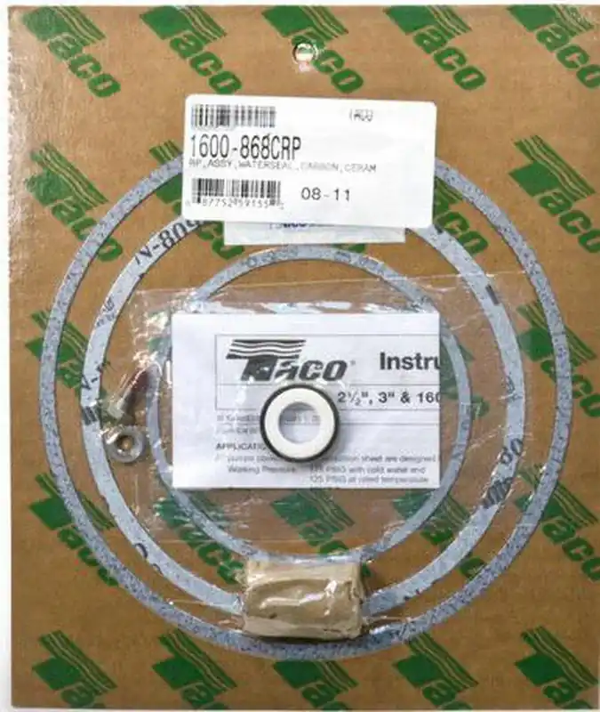 Taco 1600-868CRP Ceramic Seal Kit and Water Fresh Stock