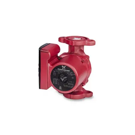 Grundfos UPS43-44FC 3 Speed 1/6 HP Cast Iron Flanged Circulator 115V Check Valve Latest