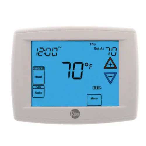 Express Delivery Rheem RHC-TST412MDMS Touchscreen Thermostat w/Humidity Control