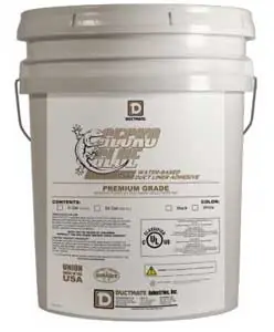Ductmate GECKOSILV5W Gecko Glue Silver 5 Gallon White Professional Grade