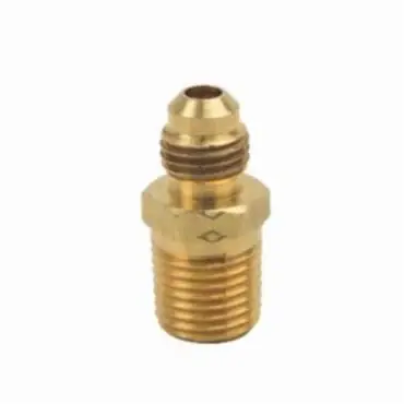 Aprilaire 5660 48 Series Male Adapter, 1/4 in, Flare x MNPT, ss, Rough ss Best Choice