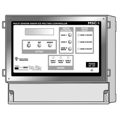 Special Offer Easy Heat MSCA-1 Deicing Package 120v (Includes MSC-1 Controller, TS-1 Temperature Sensor, and MSA-1 Aerial Sensor)