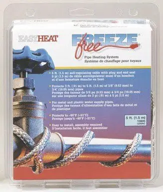 Clearance Easy Heat 10805 Freeze Free Pipe Heating System 5 Pack