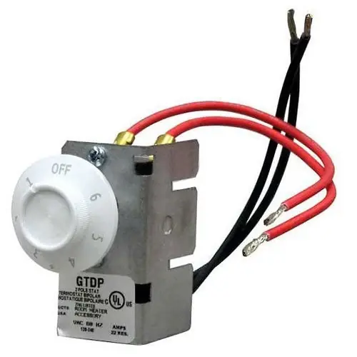 QMark QFGTDP Double Pole Thermostat Kit Field Installed 22 Amps for IF Suffix Models Save Now