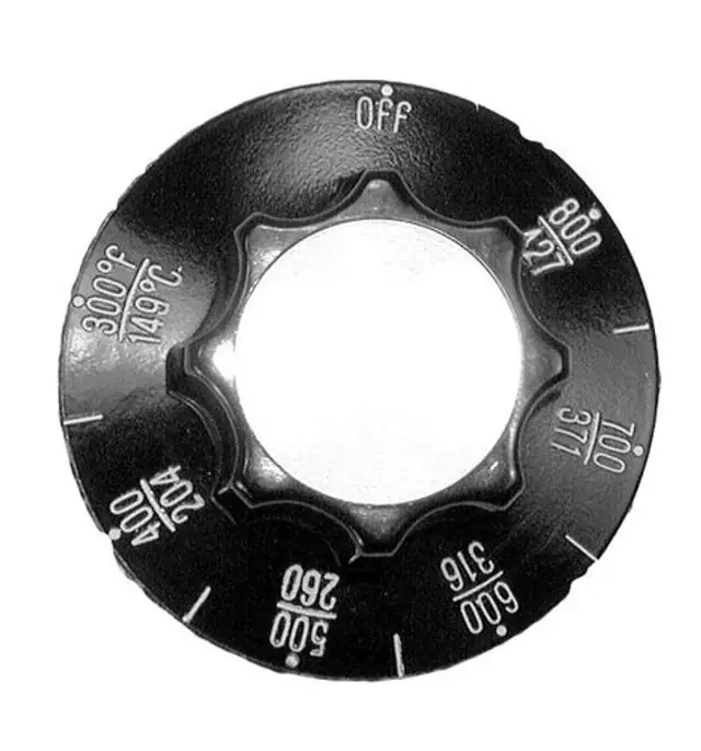 Star Mfg - 2R-A710E8741 - Dial 2-1/4 D, Off-800-300 | OEM Replacement Part | AllPoints 221304 Genuine