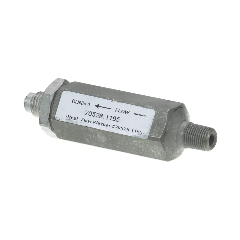 Bunn - 20528.1195 - Flow Control Assy 1/4Flx1/8Mpt, .195Gpm | OEM Replacement Part | AllPoints 561191 Secure Checkout