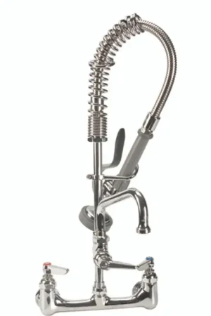 Fresh Stock T&S Brass - Mpz-8Wln-08-Cr - Pre-Rinse, Mini,W/Spt,Leadfree | OEM Replacement Part | AllPoints 1101199