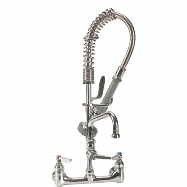 Fresh Stock T&S Brass - Mpz-8Wln-08-Cr - Pre-Rinse, Mini,W/Spt,Leadfree | OEM Replacement Part | AllPoints 1101199