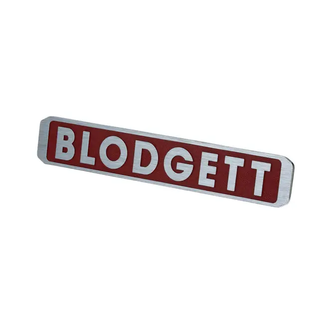 Blodgett - 16470 - 10 Blodgett Nameplate | OEM Replacement Part | AllPoints 8002636 Popular