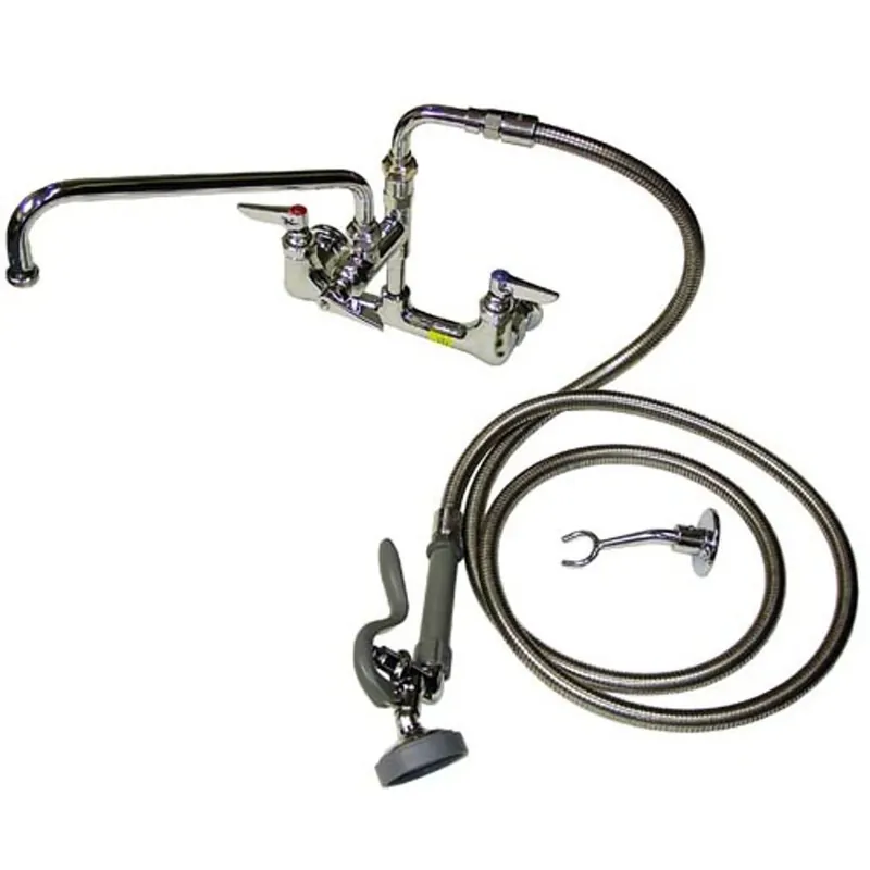 T&S Brass - B-0175 - Faucet Assembly 8" Ctr Wall 12" Noz | OEM Replacement Part | AllPoints 561112 Reduced Price