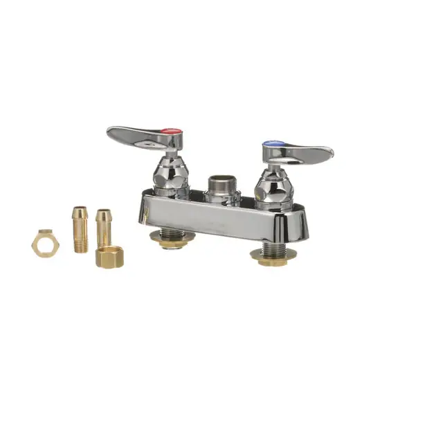 Holiday Sale T&S Brass - B-1110-Ln - Faucet, Deck Mount - 4" Center | OEM Replacement Part | AllPoints 561367