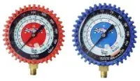 Uniweld G30D Replacement Brass Case Compound Manifold Gauge 2.5 in Dial -30 in.-0-150 PSI Best Price