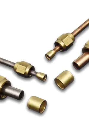 Limited Offer Vladmir ES12 Universal Self Flare Fittings for 1/2 in OD Tubing Two Pack