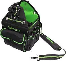 Authentic HILMOR 1839078 Synthetic HVAC/R Tote Black Green