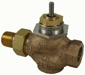 Schneider Electric VB-7211-0-4-08 Series VB-7000 Two-Way Globe Valve Body, Union Straight Pipe End Connection, 1 Port Size Free Returns