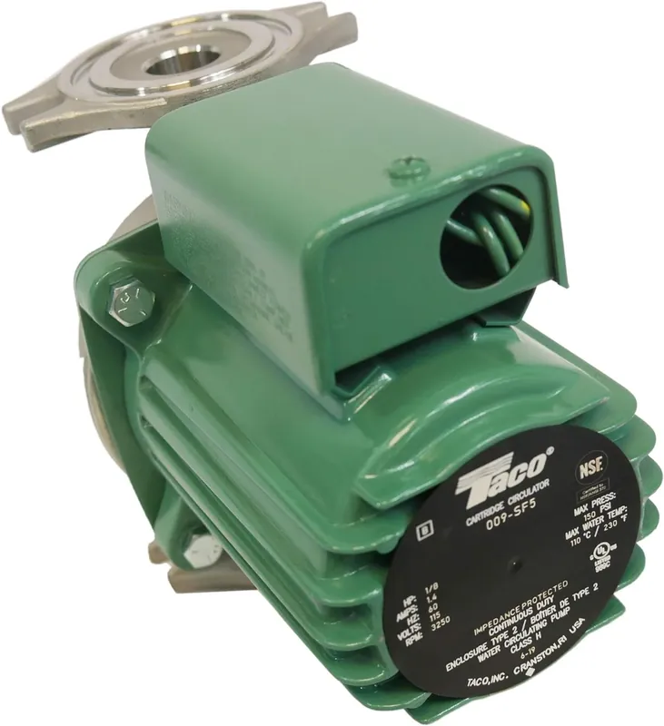 Taco 009-SF5 High Velocity Cartridge Circulator Pump 115V 1/8 HP New Release