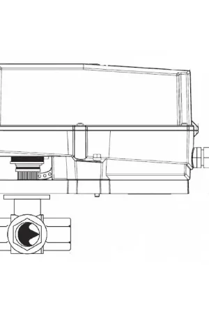Markdown Belimo B350+ARX24-MFT95 Characterized Control Valve 24V 2 Inch Stainless Steel
