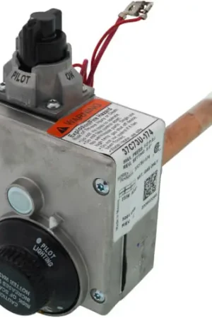 Sale White Rodgers 37C73U-174 Water Heater Control Nat Gas Only 1/2 NPT In 1/2 Inv. Flare Out 70-155F Range Main Pilot Reg Fixed At 5.0 WC Single Cycle ECO Set At 195F Shank Length 1-1/4 Repl AO Smith 186300-000