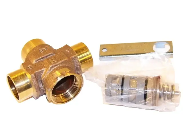 AO Smith VCZMS6100 1" Sweat Three Way MixingDiverting Zone Valve Bod Flash Sale