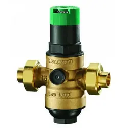 Resideo Braukmann DS06-100-DUS-LF 1/2" Double Union Sweat DialSet Pressure Regulating Valve (Lead Free), replacement for DS05D1005 Express Delivery