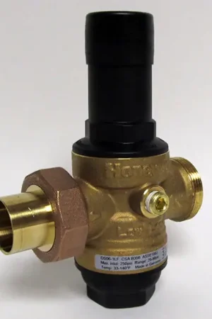 Resideo Braukmann DS06-105-SUS-LF 2" Single Union Sweat DialSet Pressure Regulating Valve (Lead Free), replacement for DS06G1034 Top Rated