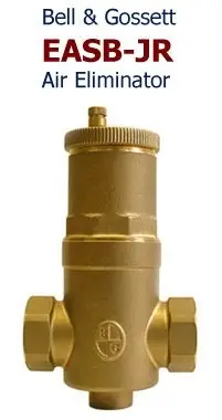 Direct From Factory Bell & Gossett 112115 - EASB 1S JR AIR SEPARATOR