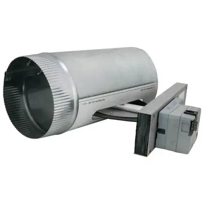 Latest IO HVAC Controls RD-10 Round 10 Inch Retro Damper 3 Wire Actuator