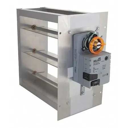 Genuine IO HVAC Controls TD-2408-BM Zone Damper 24x8 inch