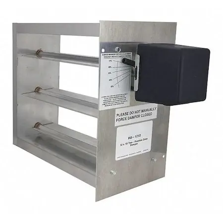 IO HVAC Controls HD-2212-BM Zone Damper BM Rectangular 22x12 - HD-2212-BM Top Rated