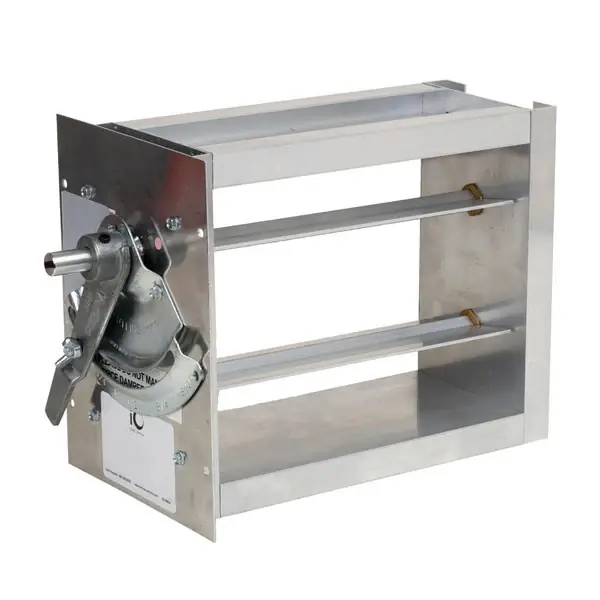 Get Yours Io Hvac Controls MBD-0806 Manual Balancing Damper 08 x 06 with locking quad