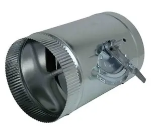 Io Hvac Controls MBD-09 Manual Balancing Damper 9 Round with locking quad Best Seller