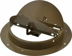 Dryman 1800010 800-D 10" CEILING DIFFUSER BUTTERFLY DAMPER BROWN (10CS) Top Pick