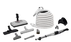 Lux 099055 H205 SOLAIRE ELECTRIC CLEANING KIT 30' HOSE CHROME WAND & ATTACHMENTS Top Pick