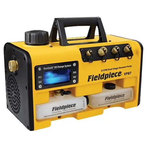 Fieldpiece VP87 Dual Stage Vacuum Pump 120 Volts 8 CFM VP87 Fast Shipping